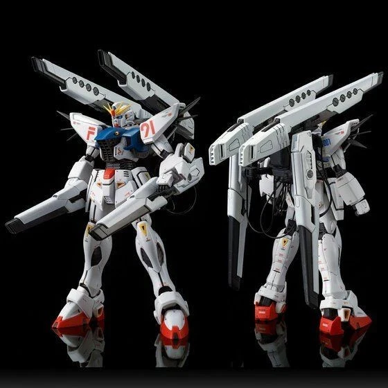 GUNDAM - P-Bandai MG 1/100 Gundam F91 Back Cannon Type & Twin V.S.B.R Set Up Type - Image 2