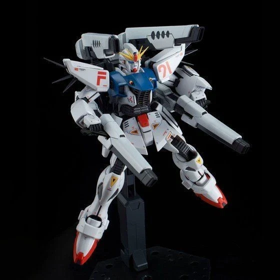 GUNDAM - P-Bandai MG 1/100 Gundam F91 Back Cannon Type & Twin V.S.B.R Set Up Type - Image 4