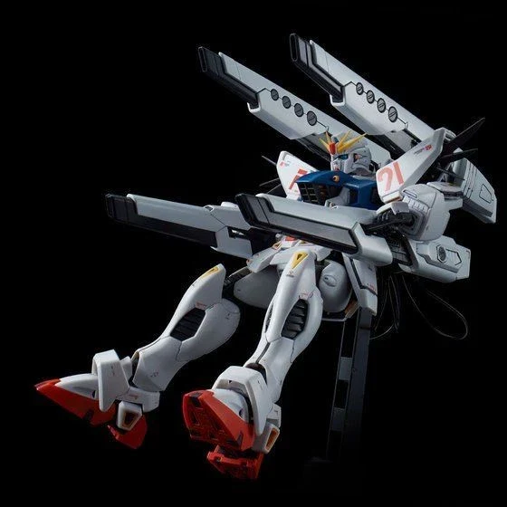 GUNDAM - P-Bandai MG 1/100 Gundam F91 Back Cannon Type & Twin V.S.B.R Set Up Type - Image 5