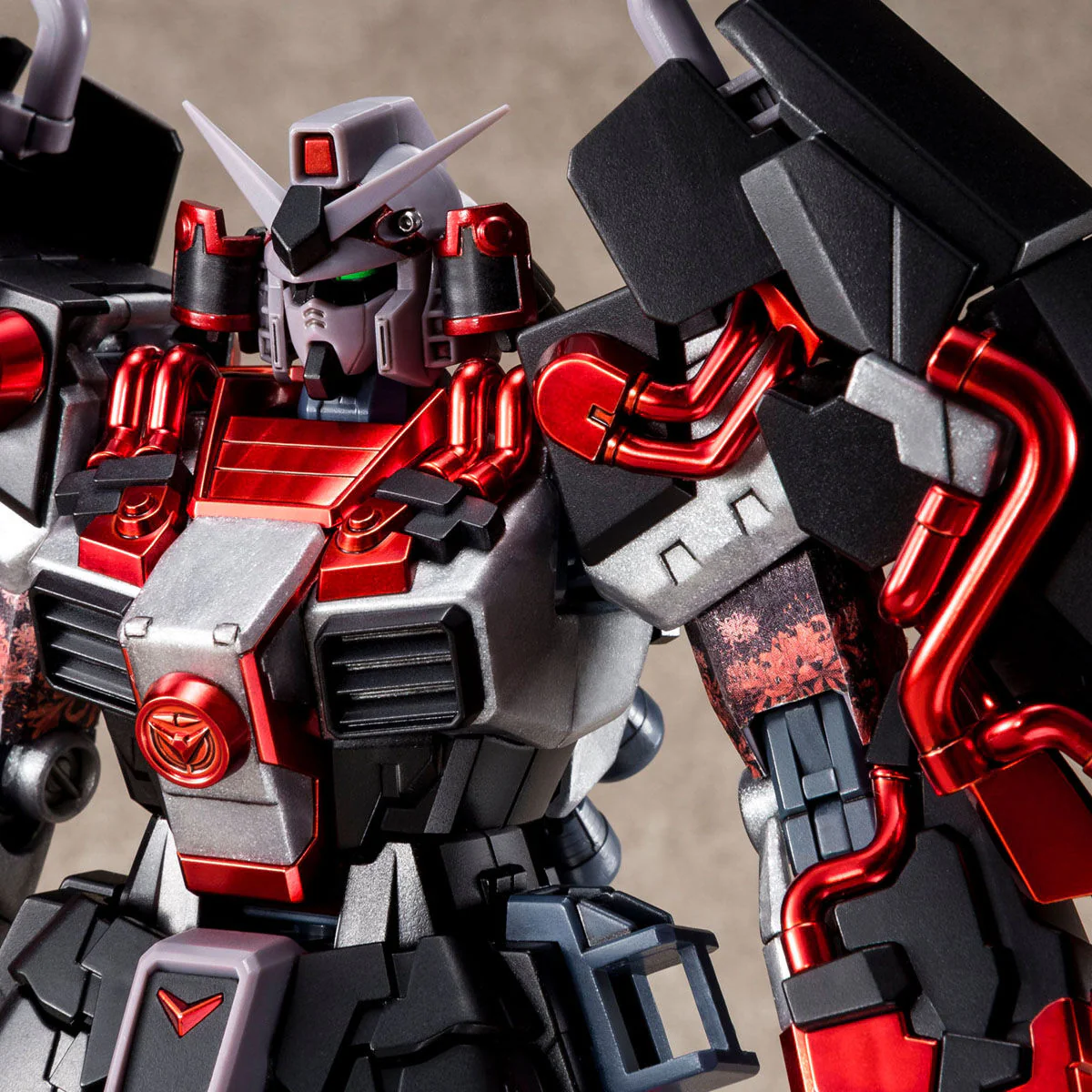 GUNDAM - P-Bandai: MG 1/100 Shin Musha Gundam Sengoku No Jin Black Robe Large Armor