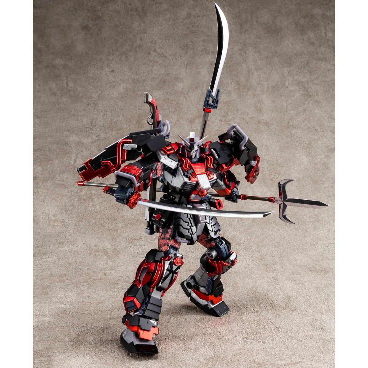 GUNDAM - P-Bandai: MG 1/100 Shin Musha Gundam Sengoku No Jin Black Robe Large Armor - Image 3