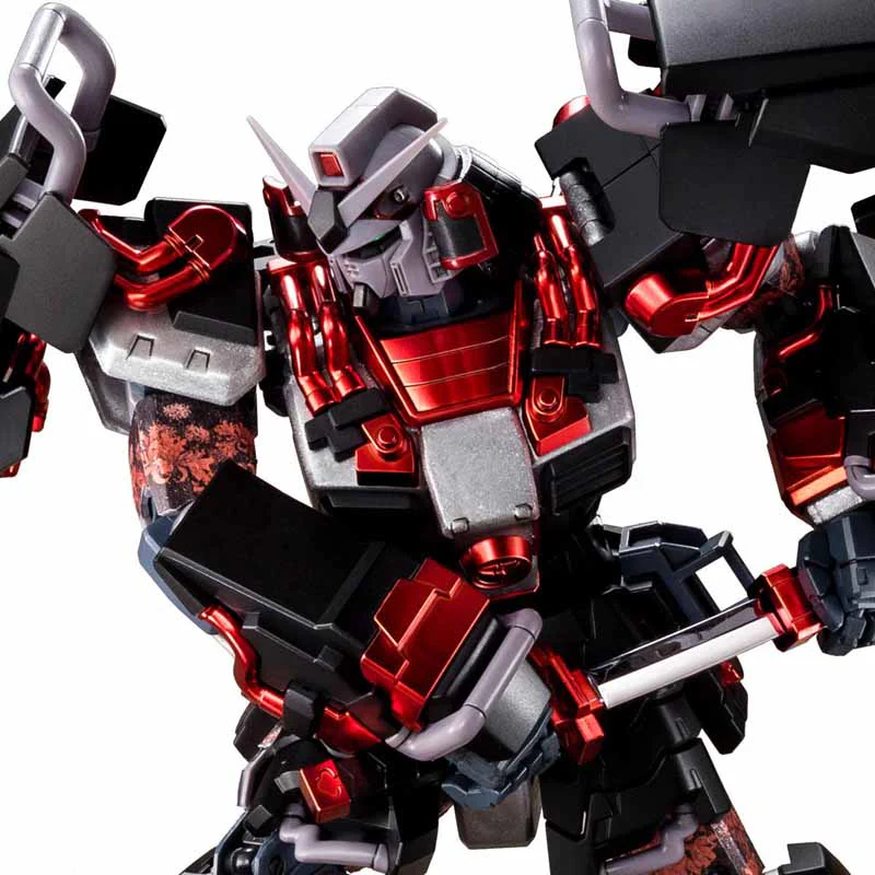 GUNDAM - P-Bandai: MG 1/100 Shin Musha Gundam Sengoku No Jin Black Robe Large Armor - Image 9