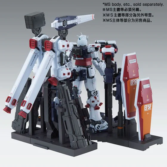 GUNDAM - P-Bandai: MG 1/100 Weapon & Armor Hanger for Full Armor Gundam Ver.Ka [Gundam Thunderbolt] - Image 3