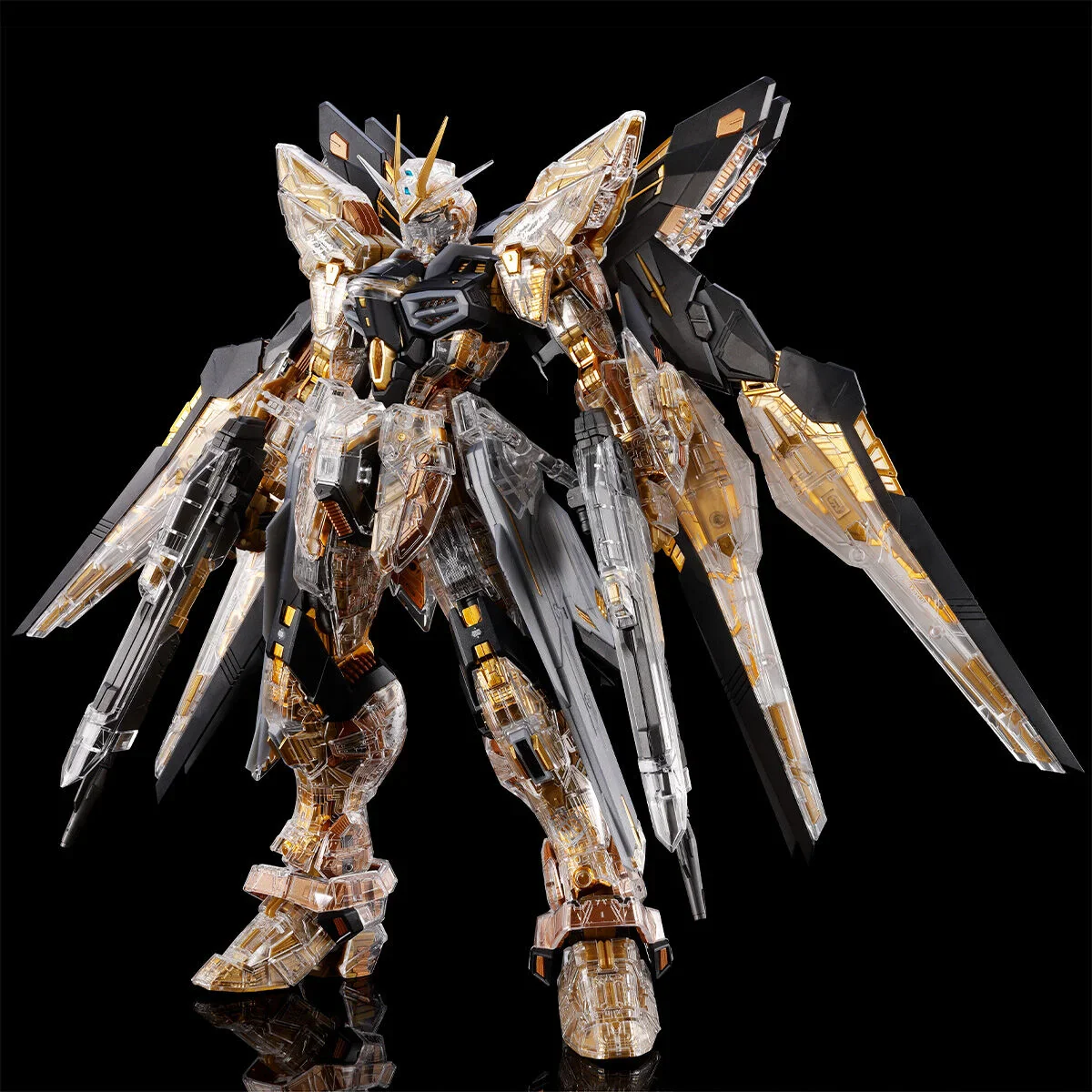 GUNDAM - P-Bandai: MGEX 1/100 Strike Freedom Gundam [Mechanical Clear] - Image 3