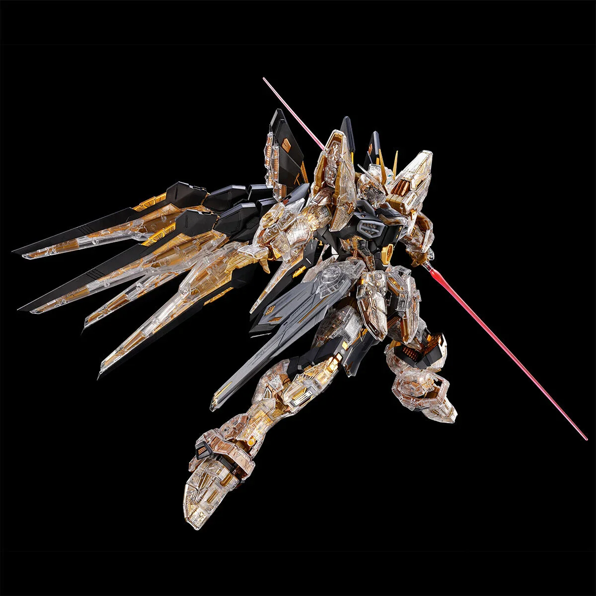 GUNDAM - P-Bandai: MGEX 1/100 Strike Freedom Gundam [Mechanical Clear] - Image 6