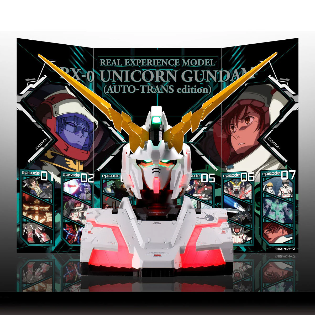 GUNDAM - P-Bandai REAL EXPERIENCE MODEL RX-0 Unicorn Gundam [Auto-Trans Edition] - Image 9
