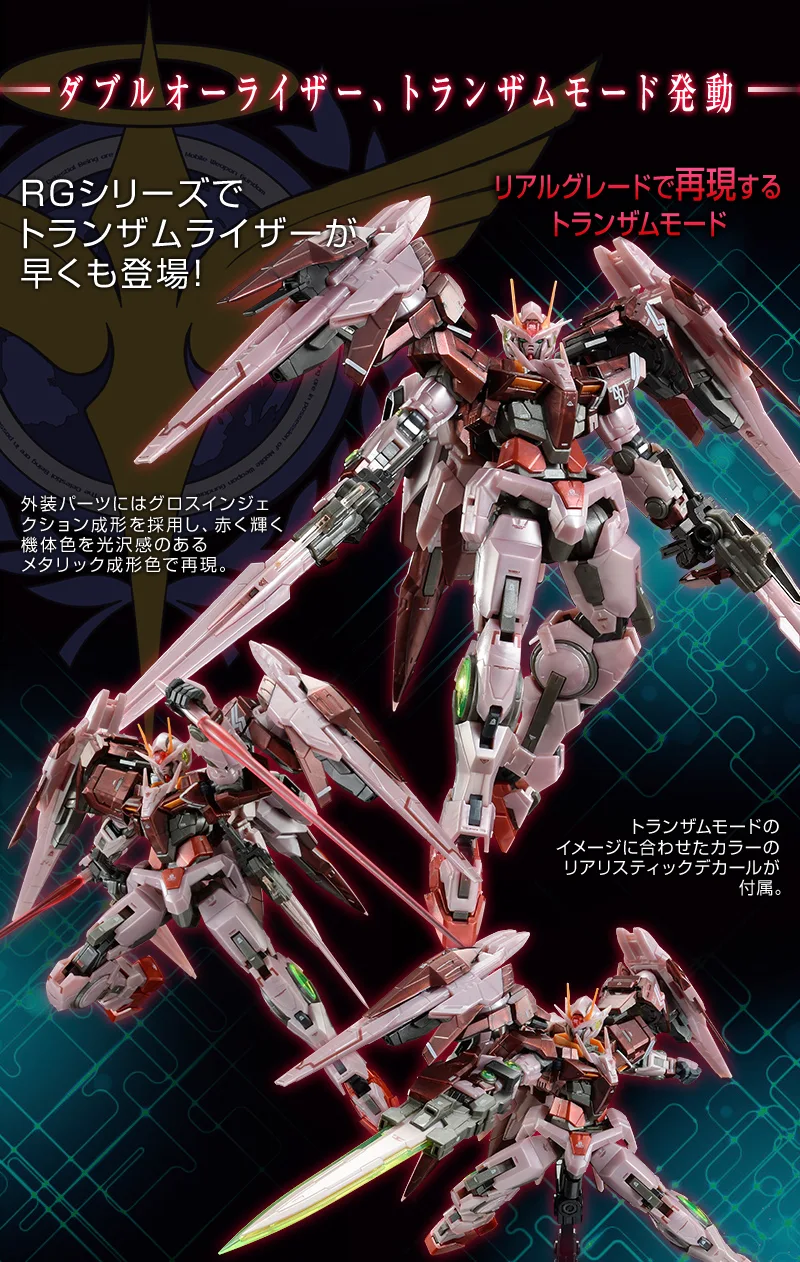 GUNDAM - P-Bandai RG 1/144 00 Raiser [Trans-AM ver.] Gloss Injection - Image 11