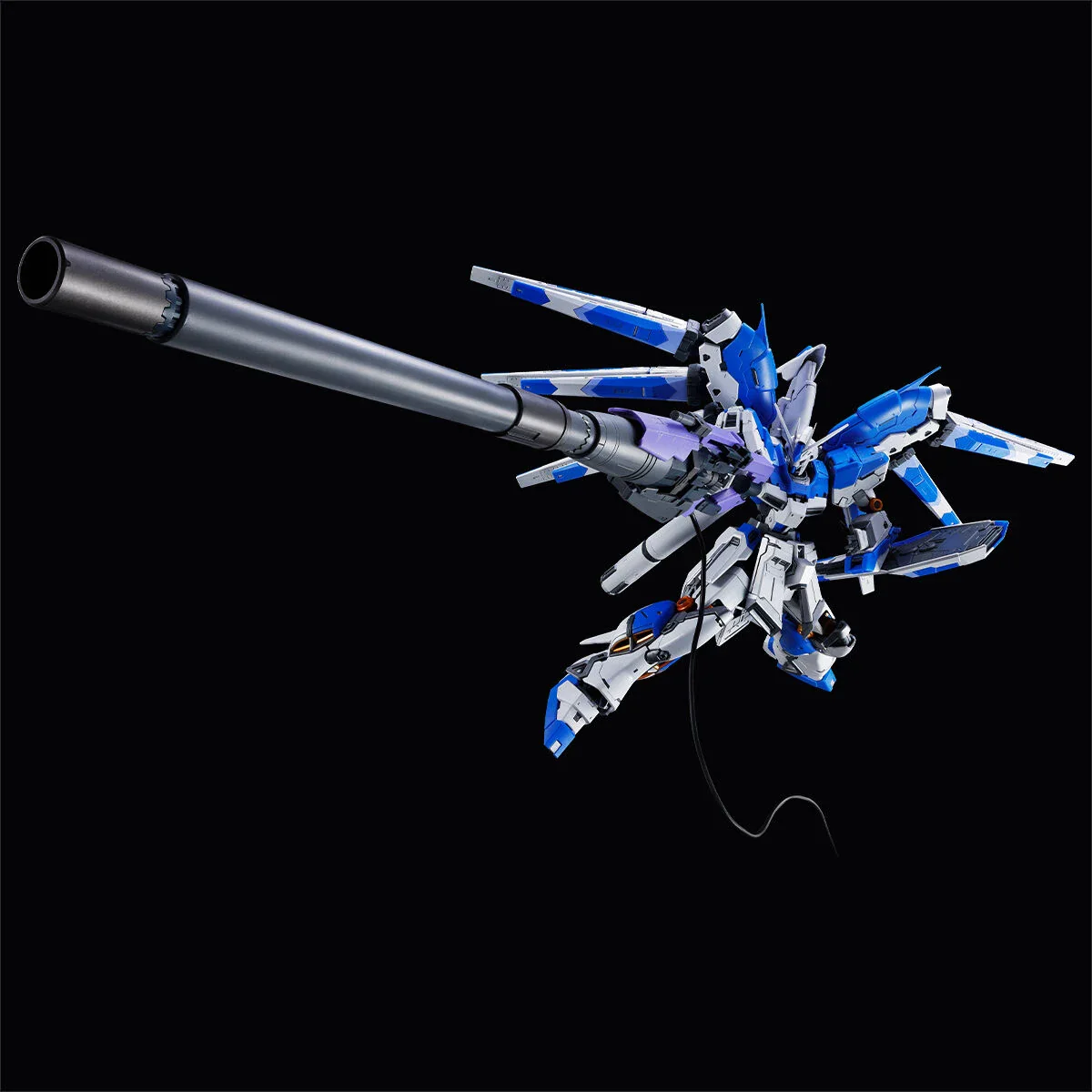 GUNDAM - P-Bandai RG 1/144 Hi-nu Gundam Hyper Mega Bazooka Launcher (Novel ver.) & Funnel Display Set - Image 3
