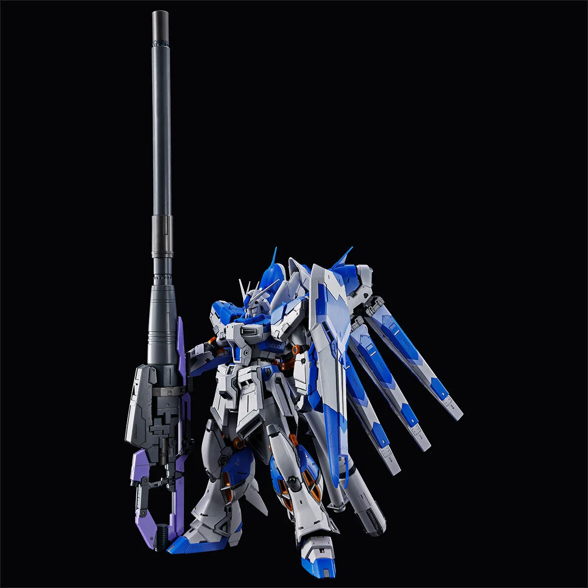 GUNDAM - P-Bandai RG 1/144 Hi-nu Gundam Hyper Mega Bazooka Launcher (Novel ver.) & Funnel Display Set - Image 5