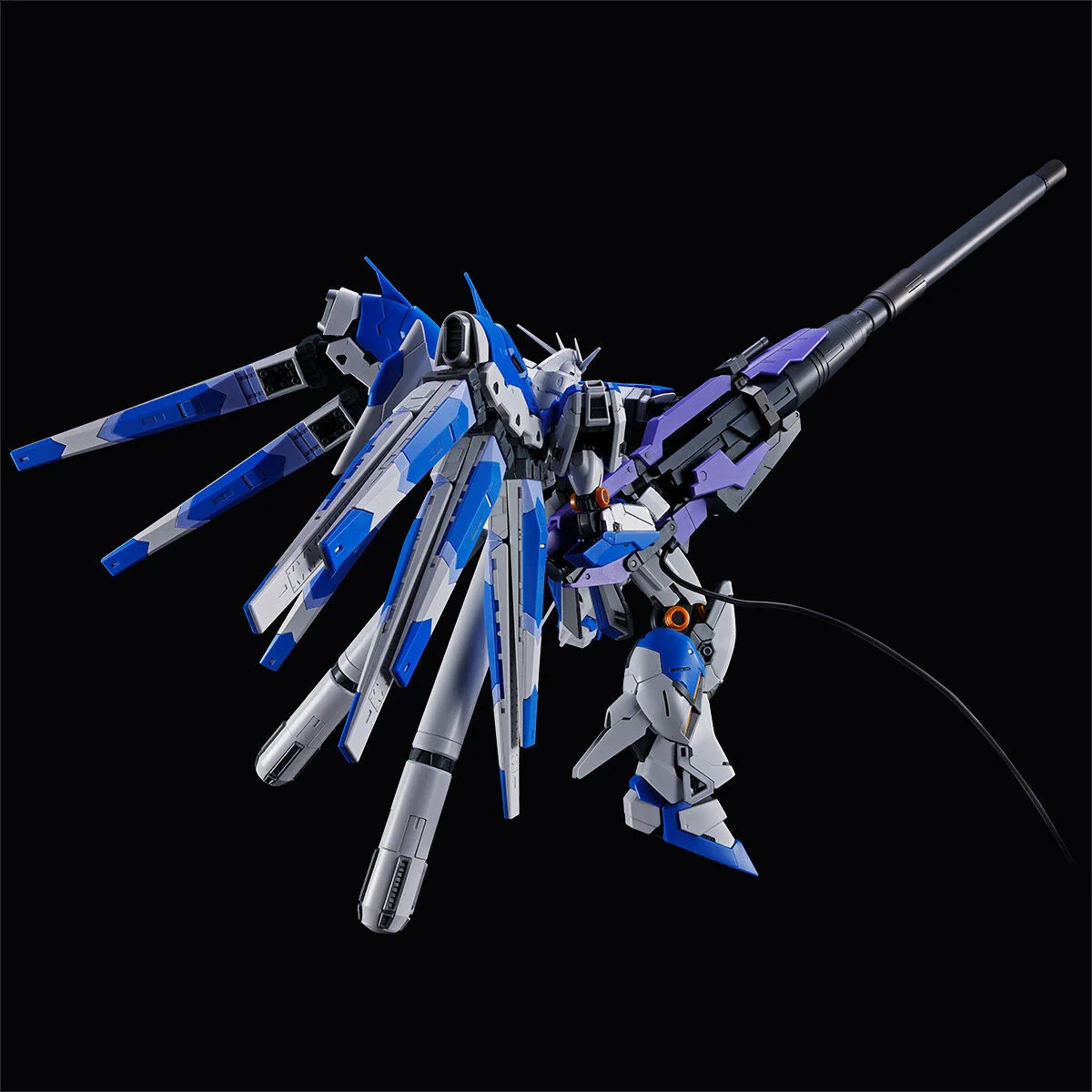 GUNDAM - P-Bandai RG 1/144 Hi-nu Gundam Hyper Mega Bazooka Launcher (Novel ver.) & Funnel Display Set - Image 6