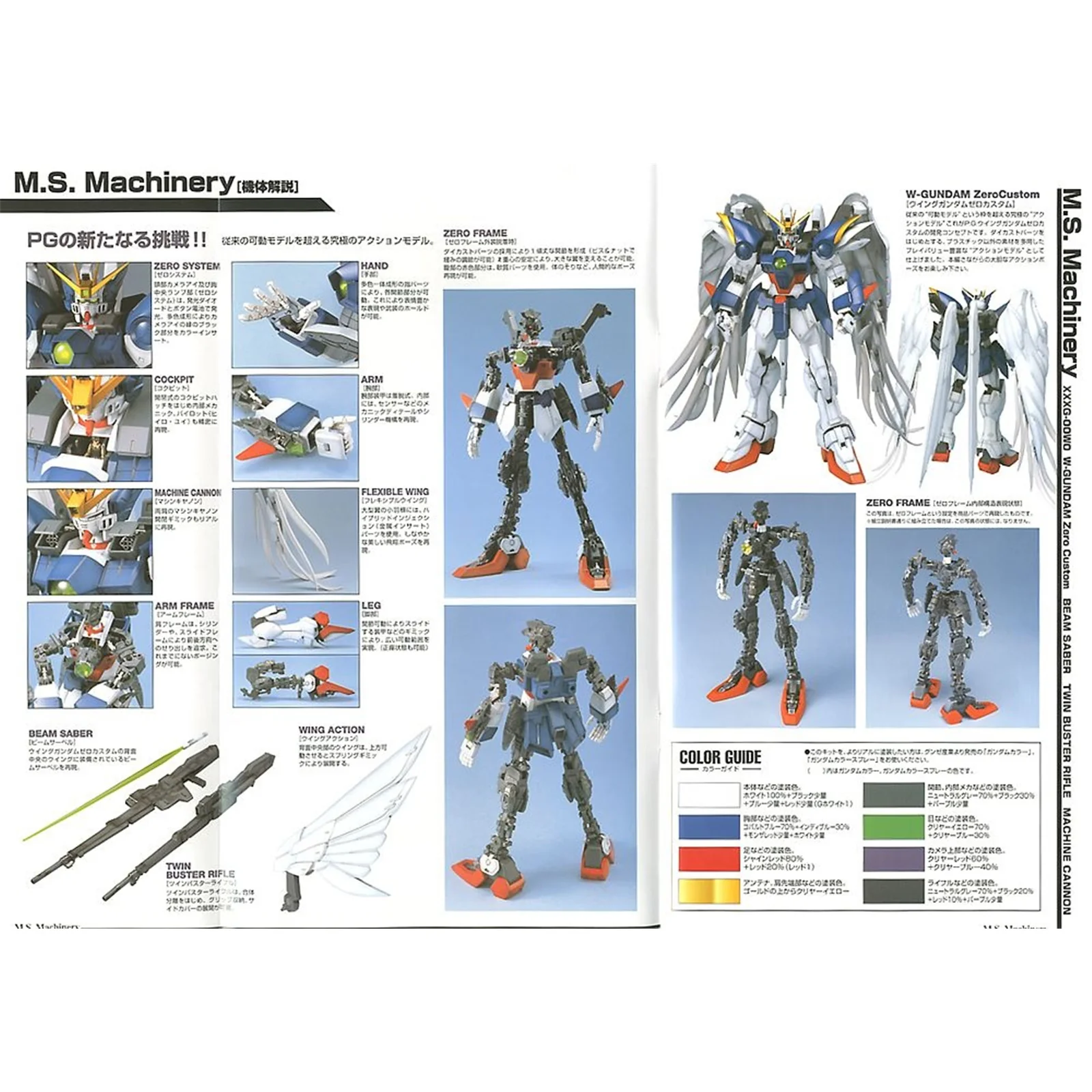 GUNDAM - PG 1/60 Wing Gundam Zero Custom - Image 6