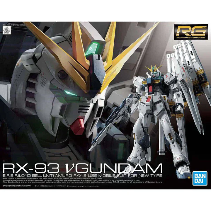 GUNDAM - RG 1/144 NU Gundam - Image 10