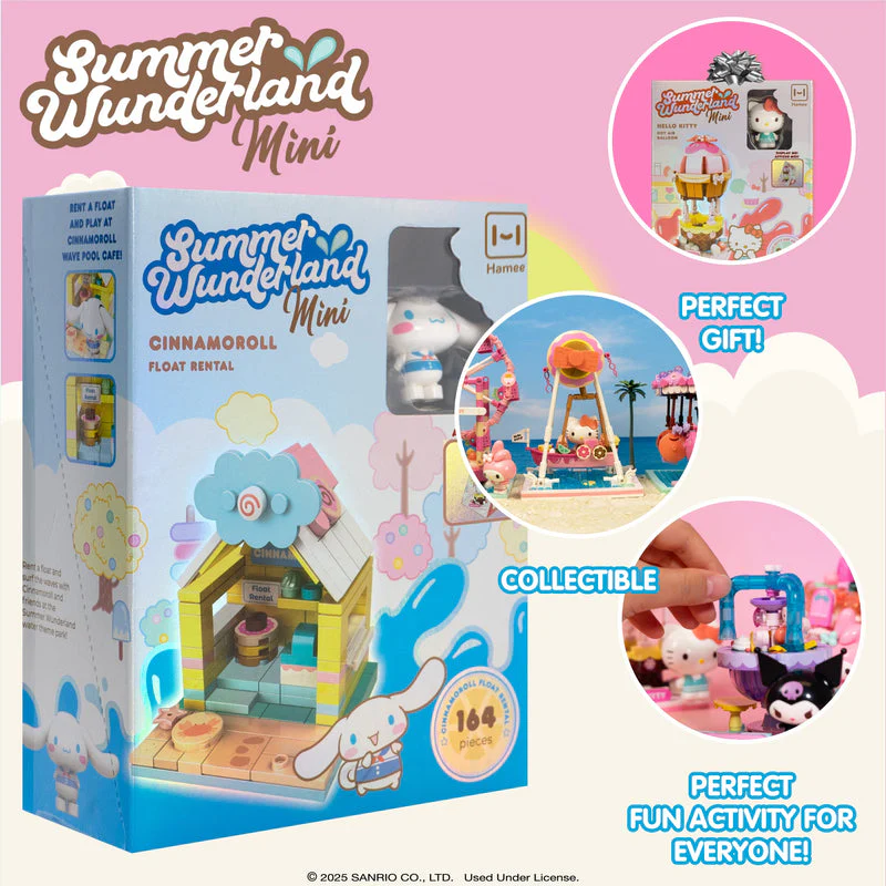 Hello Kitty - Cinnamoroll Summer Wunderland Mini Float Rental Building Blocks - Image 2