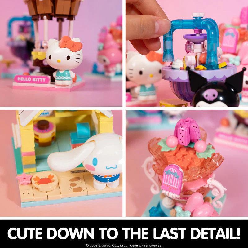 Hello Kitty - Cinnamoroll Summer Wunderland Mini Float Rental Building Blocks - Image 3