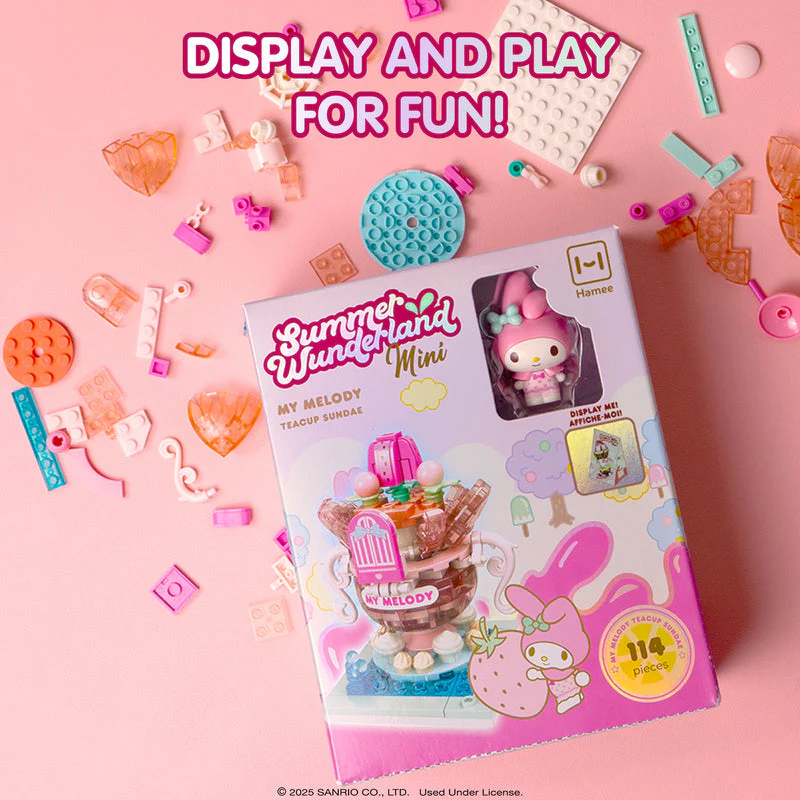 Hello Kitty - Cinnamoroll Summer Wunderland Mini Float Rental Building Blocks - Image 4