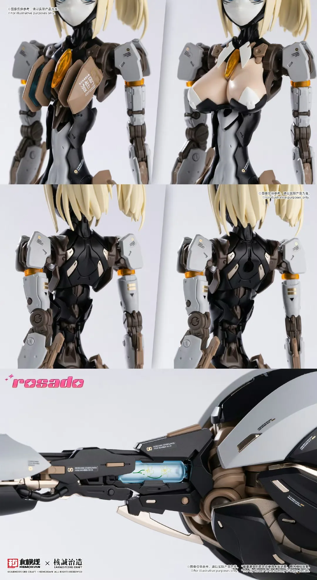 HeMoXian 和模线 - 1/10 Rosado Star Lily MK3 - Image 3