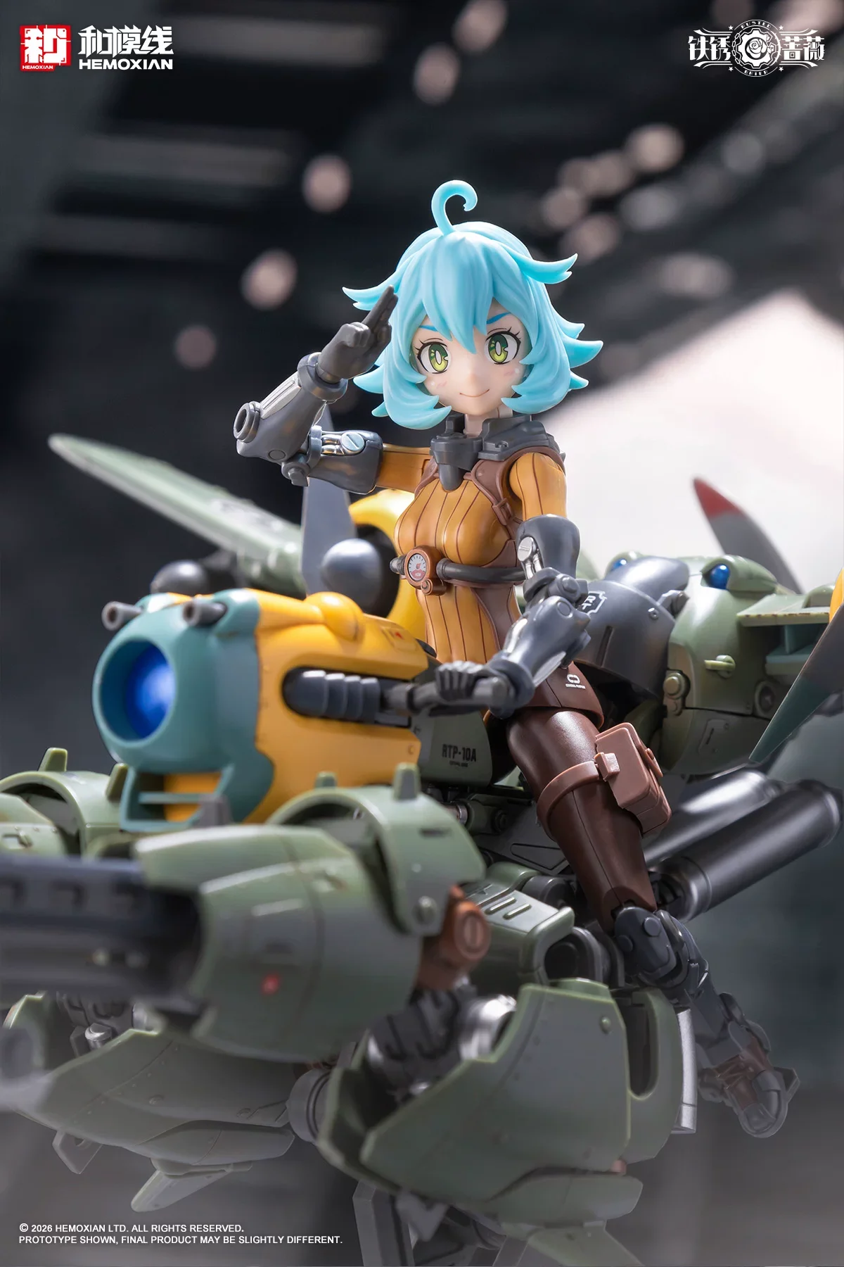 HeMoXian 和模线 - 1/12 Rusted Brierl - Rhande Koskinen Model Kits [PRE-ORDER] - Image 10
