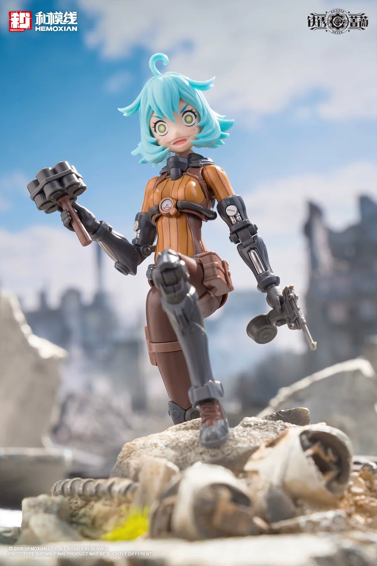 HeMoXian 和模线 - 1/12 Rusted Brierl - Rhande Koskinen Model Kits [PRE-ORDER] - Image 8