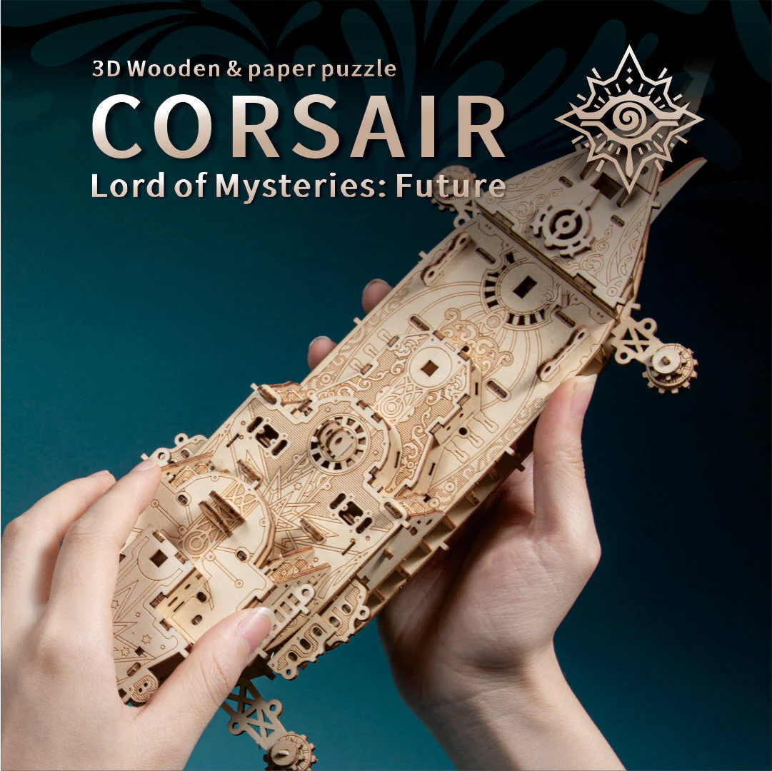 HowCat Corsair Future 3d Wooden Puzzle - Image 6