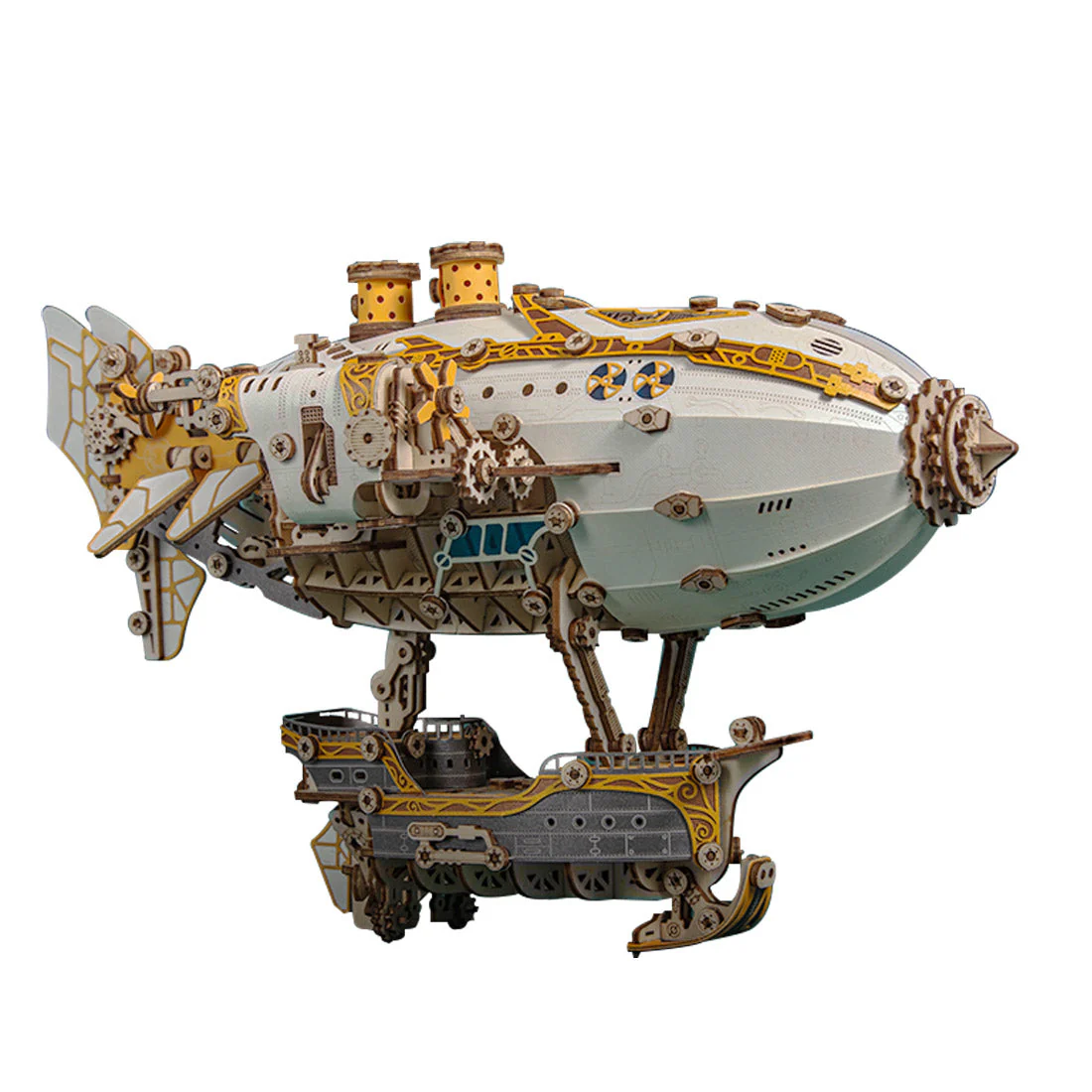 HowCat Steampunk Airships 3d Wooden Puzzle [PRE-ORDER] - Image 3