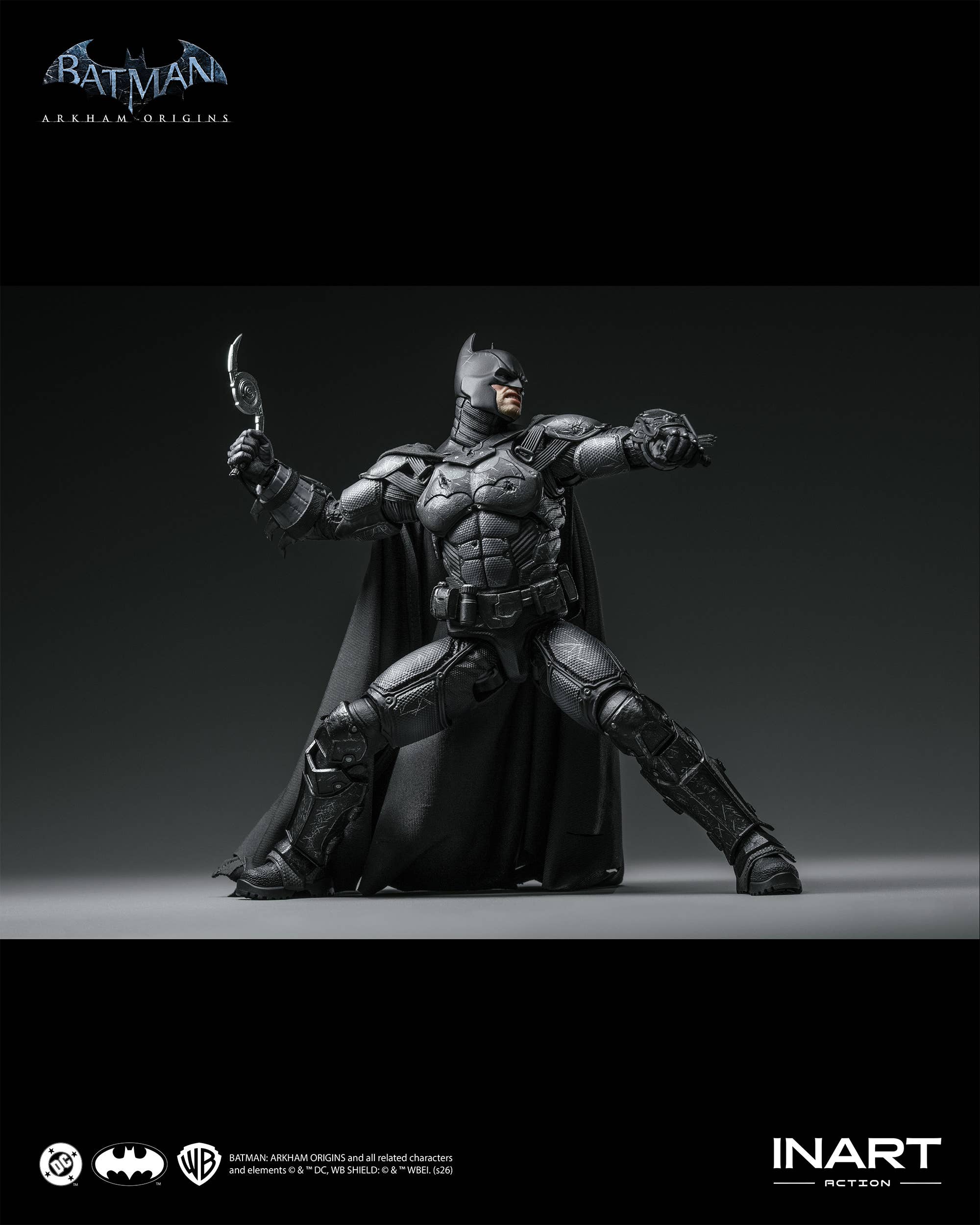 Inart - Batman (Batman: Arkham Origins) Battle Damage Ver. Action Figure [PRE-ORDER] - Image 6