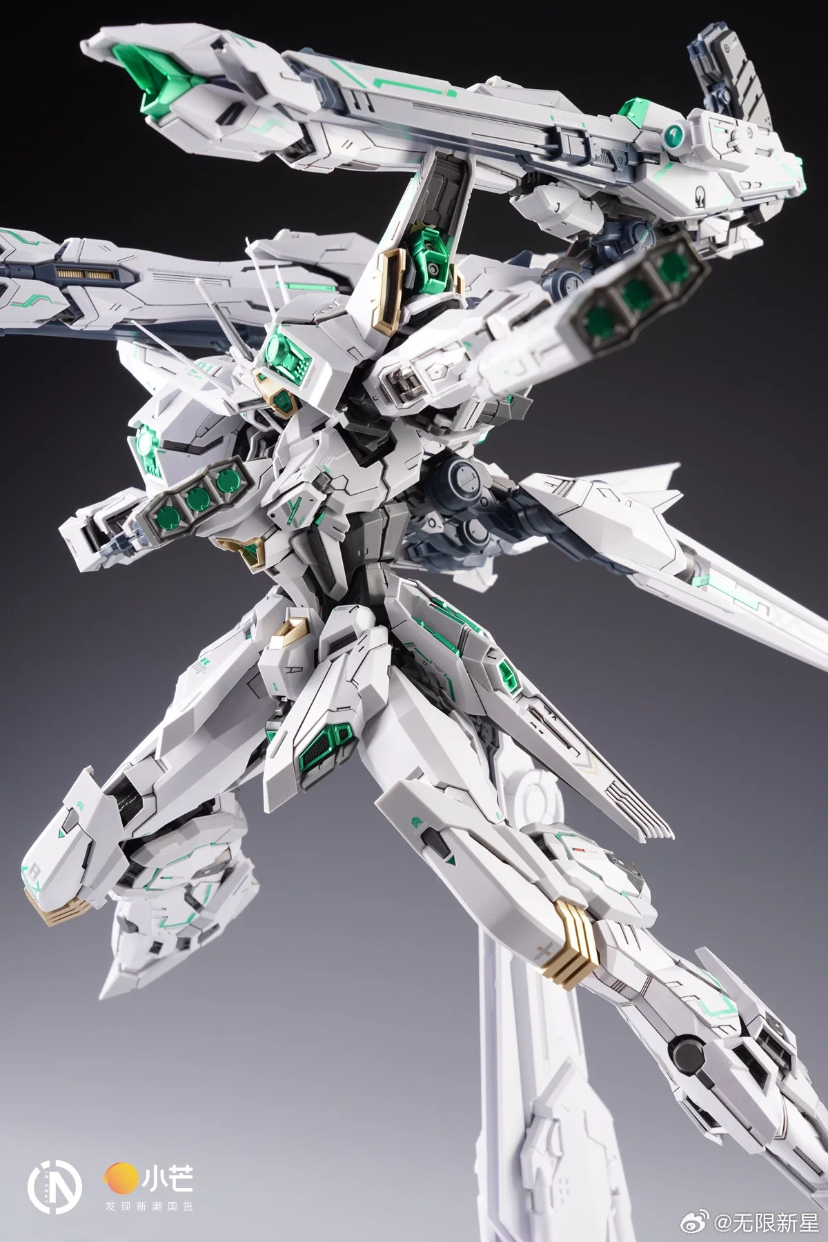 Infinite Dimensions - MG 1/100 ERA+ Ruling White Limited Version Metal Frame Model Kit - Image 8