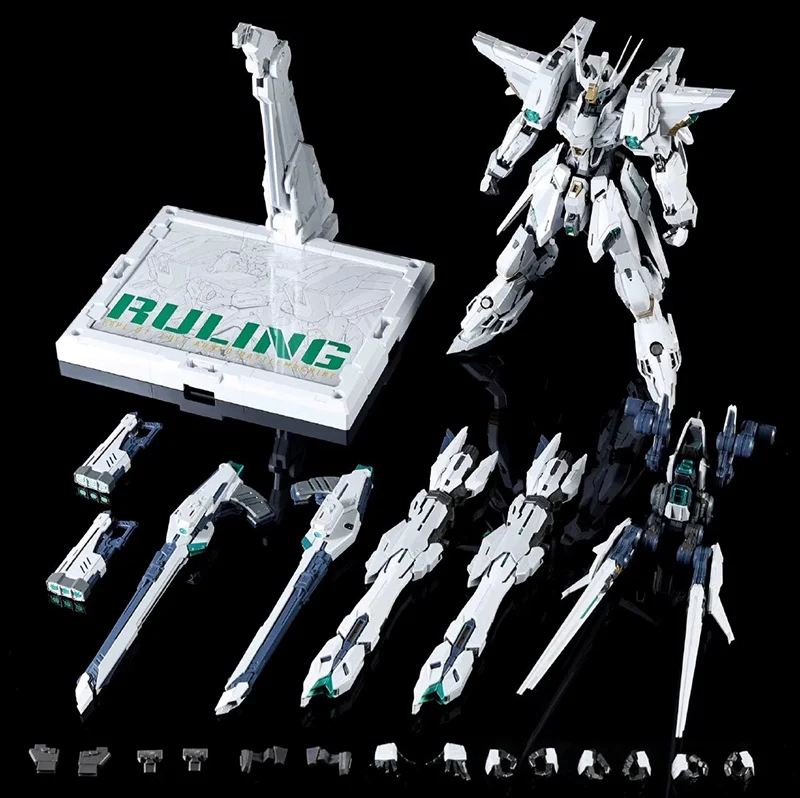 Infinite Dimensions - MG 1/100 ERA+ Ruling White Limited Version Metal Frame Model Kit - Image 9