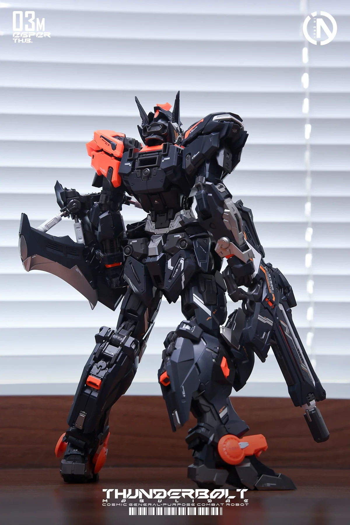 Infinite Dimensions - MG 1/100 RMD 03 Thunderbolt with Manta Ray Equipment (Orange and Black) [PRE-ORDER] - Image 3
