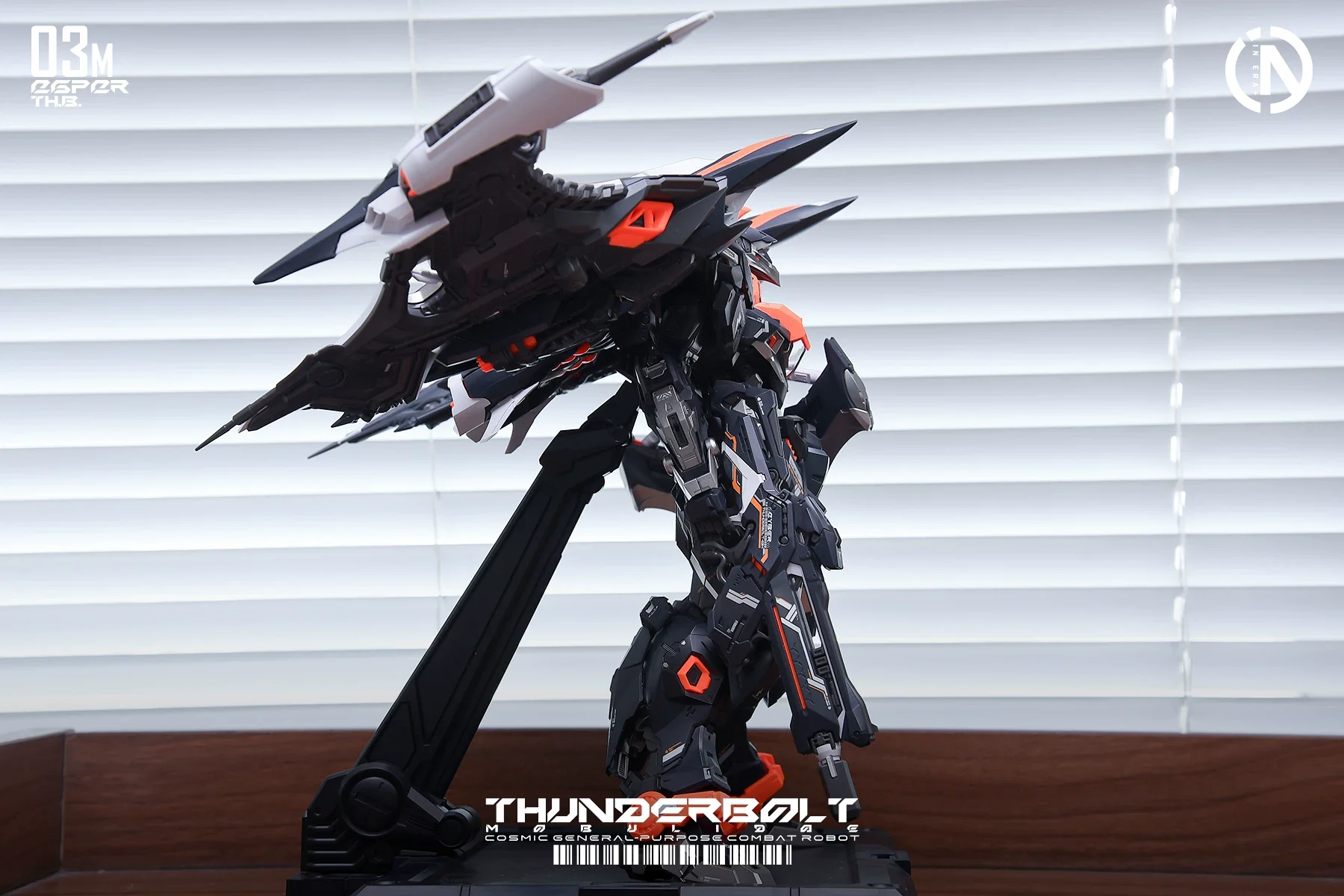 Infinite Dimensions - MG 1/100 RMD 03 Thunderbolt with Manta Ray Equipment (Orange and Black) [PRE-ORDER] - Image 8