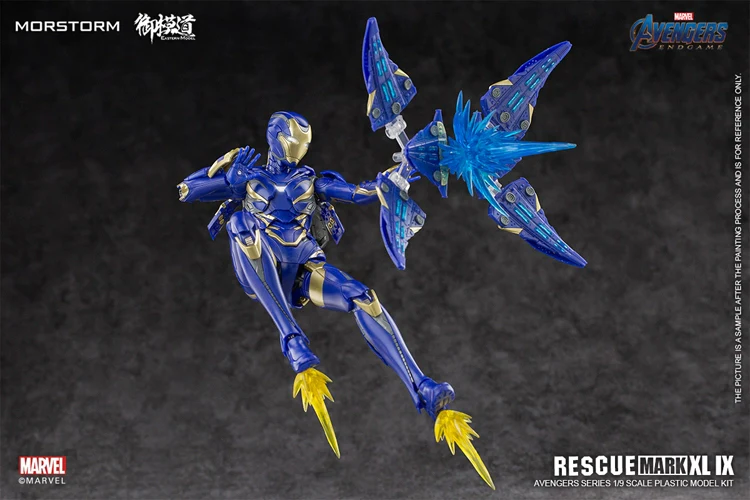 Iron Man - Morstorm X Eastern Model 1/9 Iron Man Rescue Mark XLIX Model Kit - Image 5