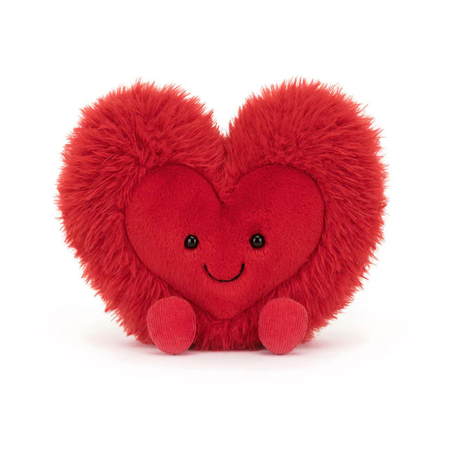 Jellycat Amuseables Beatie Heart  - Large 24cm - Image 3