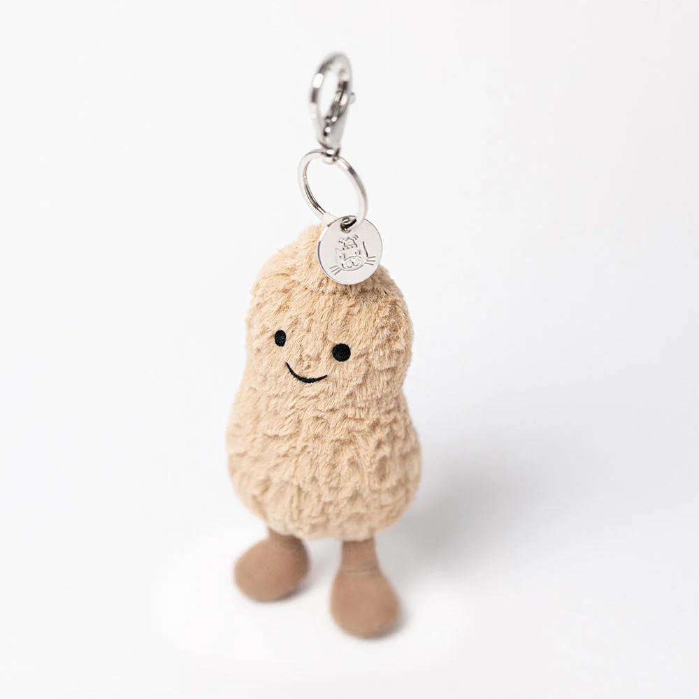 Jellycat Amuseables Peanut Bag Charm - Image 2