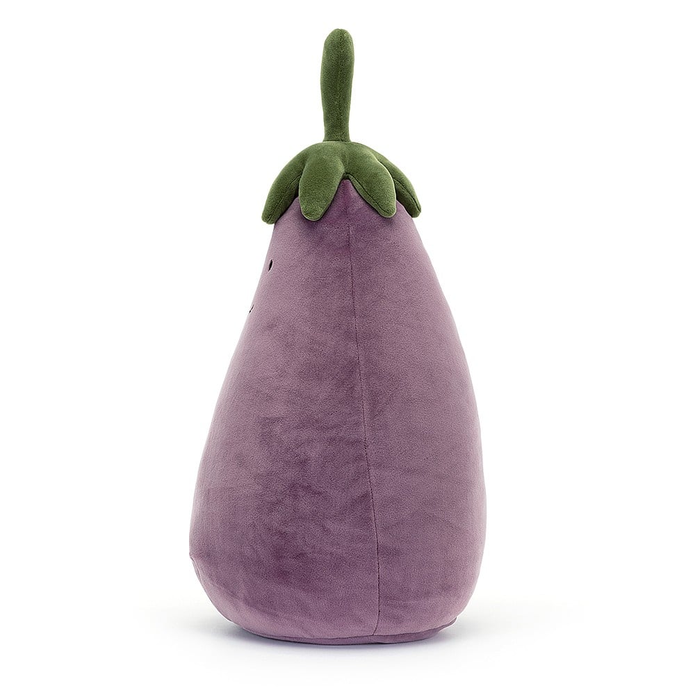 Jellycat Vivacious Vegetable Aubergine - Large 40cm - Image 2