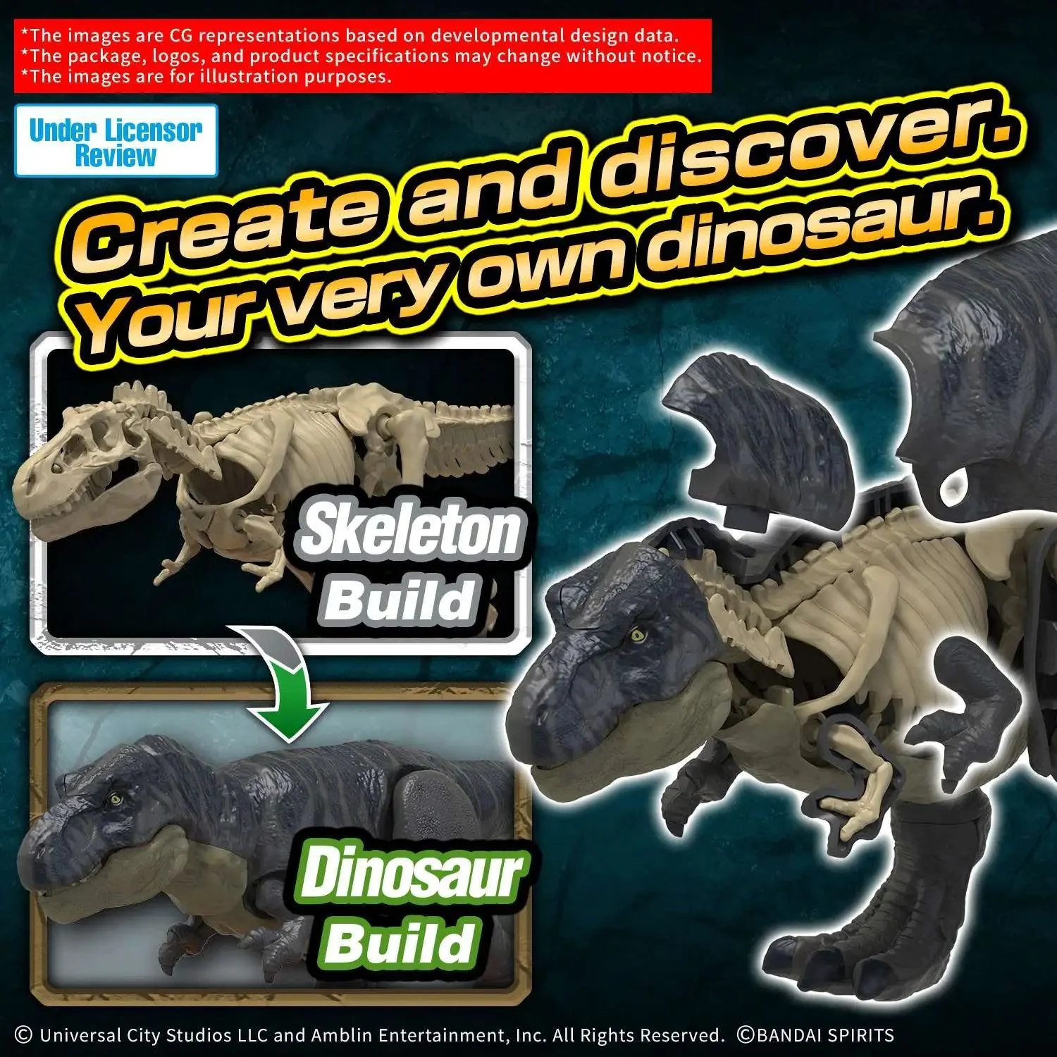 Real Science - Plannosaurus Jurassic World T-Rex Model Kit - Image 5
