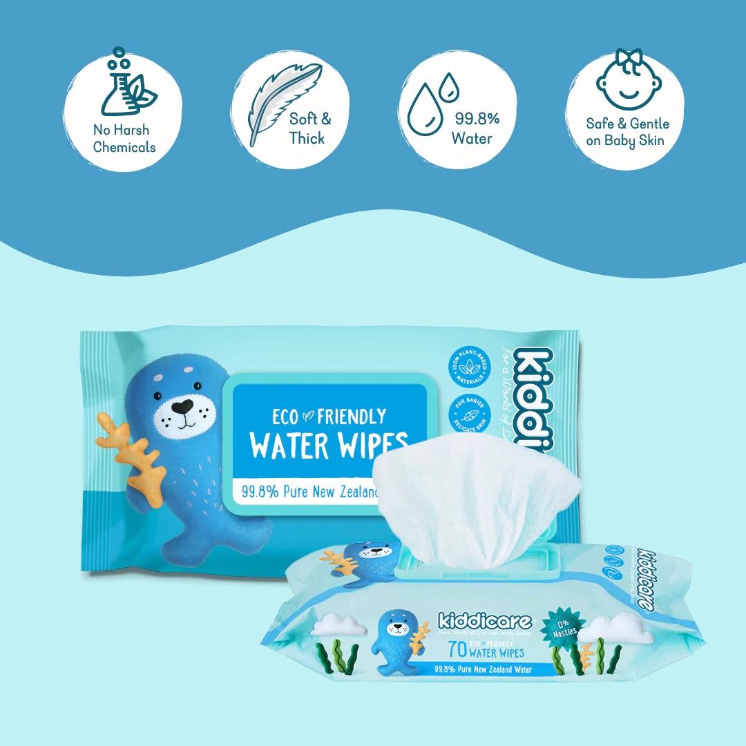 Kiddicare - Baby Wipes - Water Wipes 12 Value Pack (12*70s) - Image 11