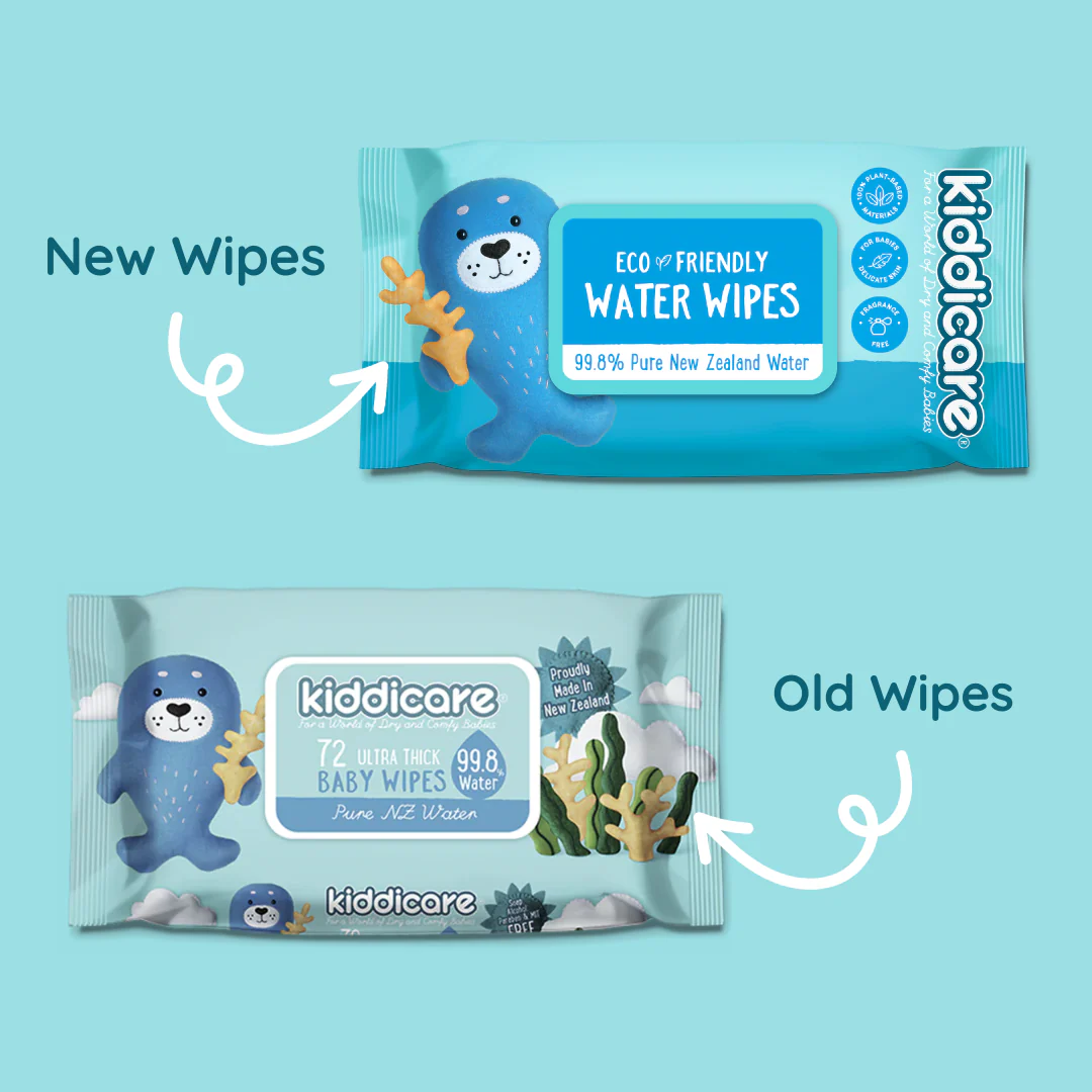 Kiddicare - Baby Wipes - Water Wipes 12 Value Pack (12*70s) - Image 3