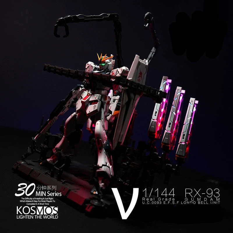 Kosmos - RGB LED Unit - Remote + APP control for 1/144 RG Nu / HI-Nu Gundam - Image 4