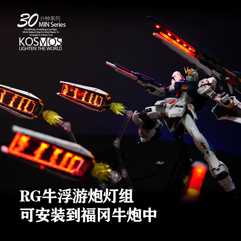 Kosmos - RGB LED Unit - Remote + APP control for 1/144 RG Nu / HI-Nu Gundam - Image 5