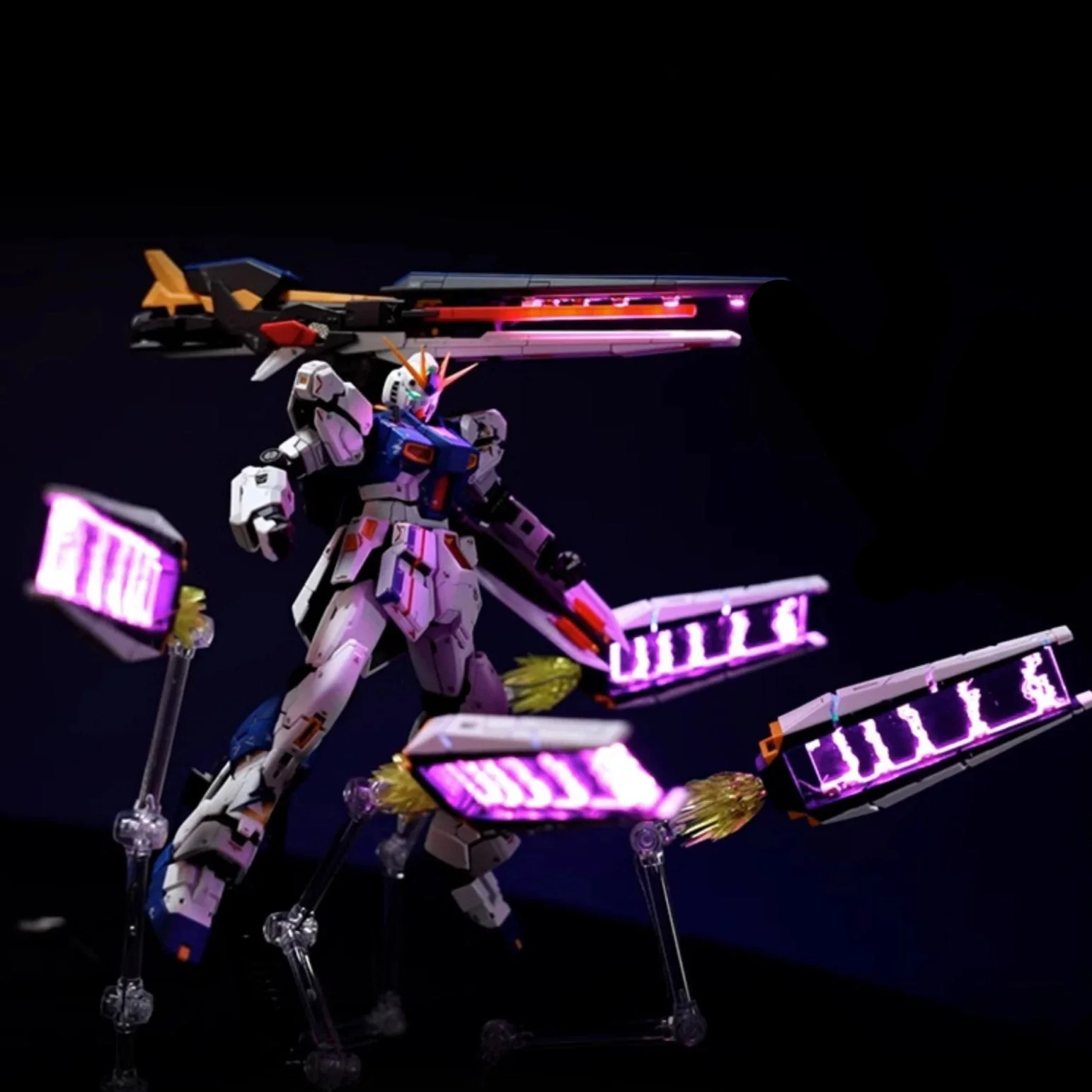 Kosmos - RGB LED Unit - Remote + APP control for 1/144 RG Nu / HI-Nu Gundam - Image 6
