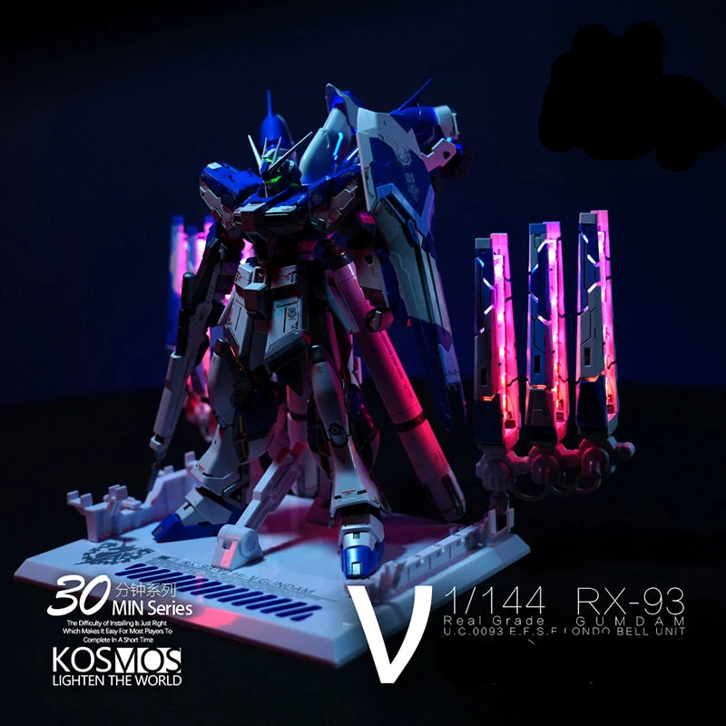 Kosmos - RGB LED Unit - Remote + APP control for 1/144 RG Nu / HI-Nu Gundam - Image 8