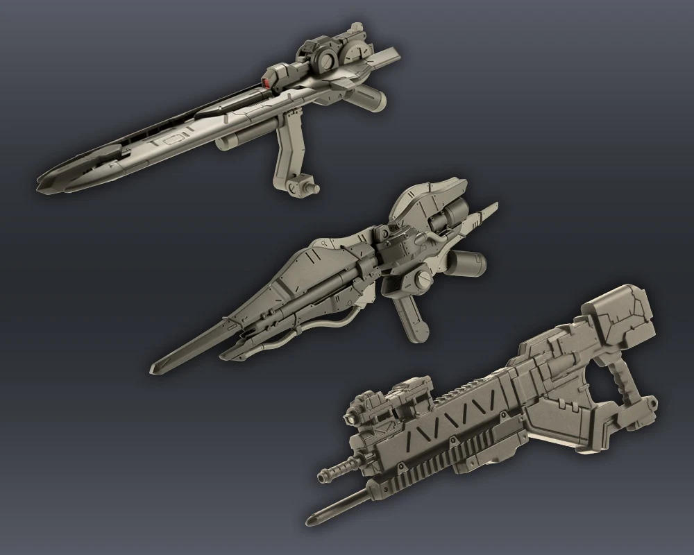 Armored Core - 1/72 Rayleonard 04-Alicia Unsung Full Package Version - Image 6