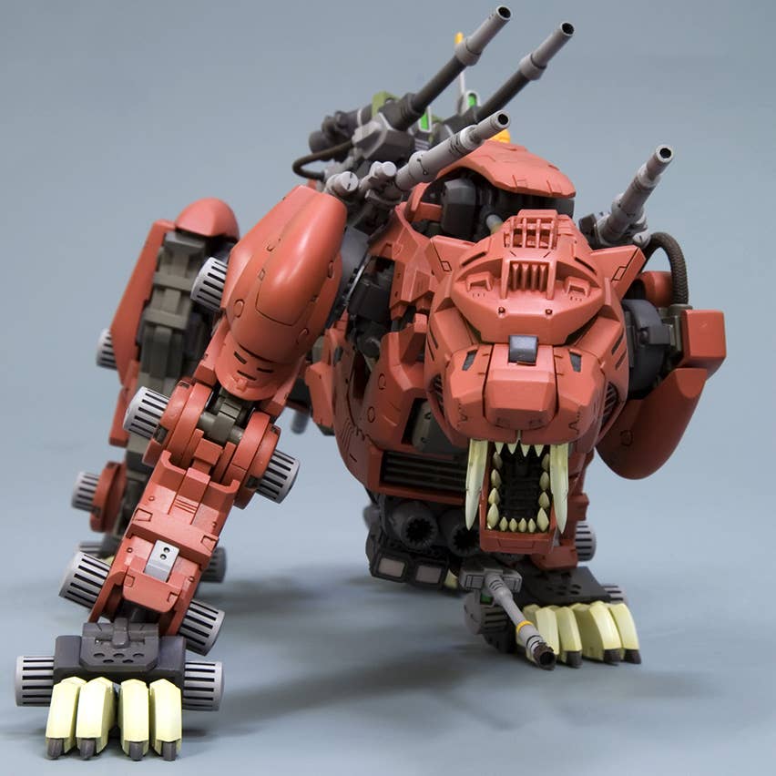 Kotobukiya - 1/72 ZOIDS EZ-016 Saber Tiger Marking Plus Ver. - Image 2