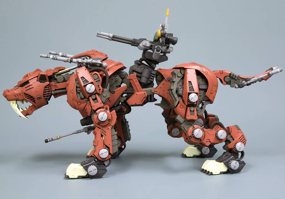 Kotobukiya - 1/72 ZOIDS EZ-016 Saber Tiger Marking Plus Ver. - Image 3