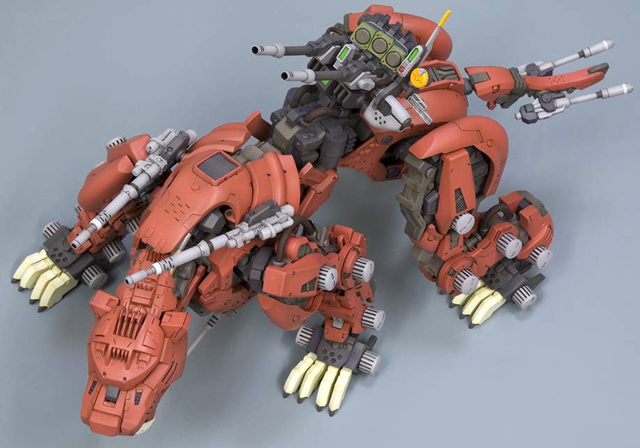 Kotobukiya - 1/72 ZOIDS EZ-016 Saber Tiger Marking Plus Ver. - Image 4