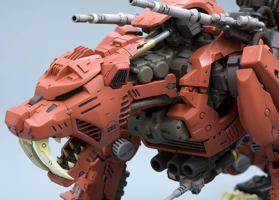 Kotobukiya - 1/72 ZOIDS EZ-016 Saber Tiger Marking Plus Ver. - Image 5