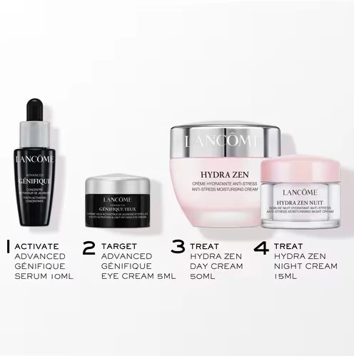 Lancôme Hydra zen Cream 4 Piece Gift Set - Image 3