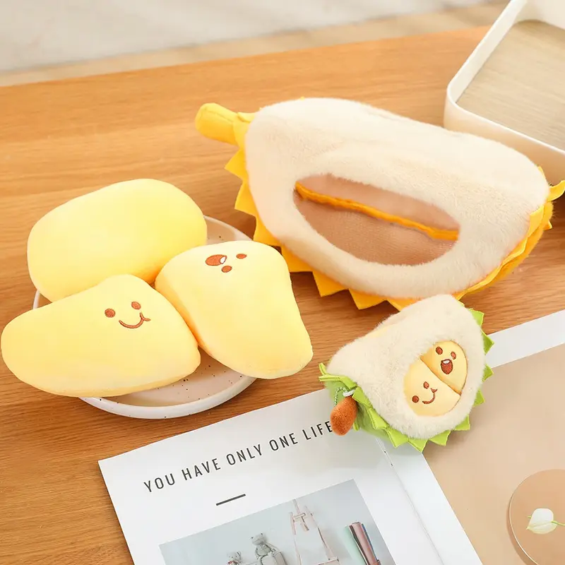 Lovely Plush Durian Doll - 30CM - Image 3
