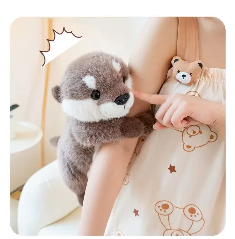 Cuddly Otter Plush Magnet Hand - Image 7