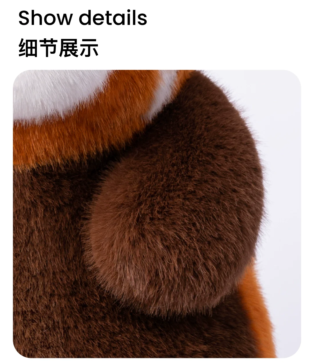 Lovely Plush Red Panda - 40cm - Image 5