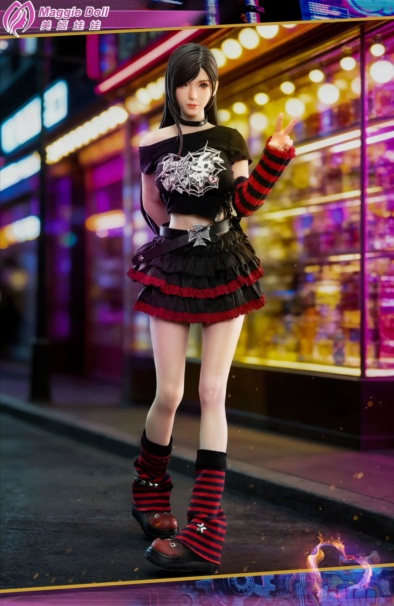 Maggie Doll - 1/6 Street Girl Tia Silicone Action Figure [PRE-ORDER] - Image 2